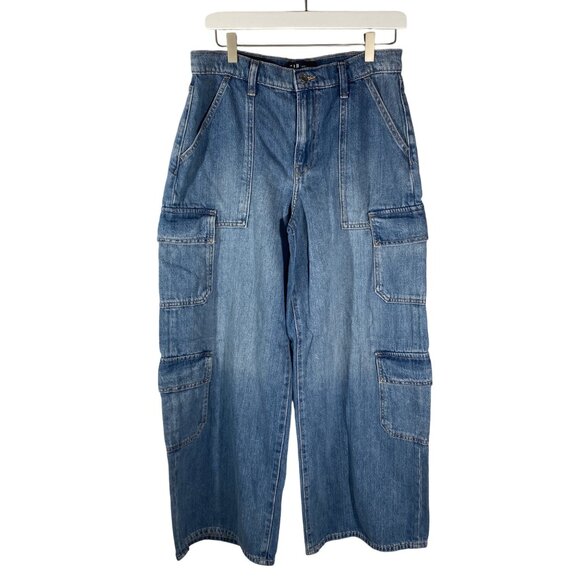 GAP Baggy super wide double cargo jeans women’s 4 27R skater street style trendy